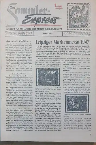 DDR Sammlerexpress 1947 - 1972 und 1974 - 1990 je gebunden nur 5 € pro Jahrgang