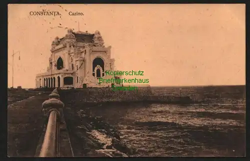 145224 AK Constanta Cazino Konstanza  1917 Deutsche Feldpost