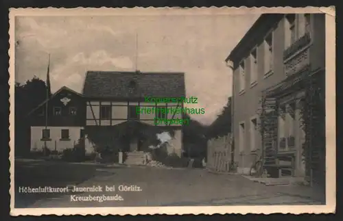 145322 AK Jauernick bei Görlitz Hotel Kreuzbergbaude, Am Kreuzberg Markersdorf