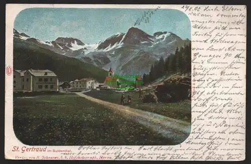144544 AK St. Gertraud im Suldental Südtirol Italien 1903