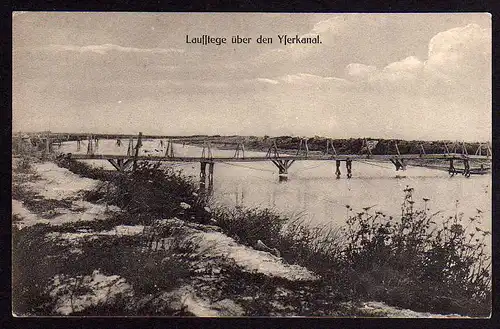 52362 AK Yserkanal Laufstege Dixmuide ? 1915