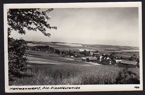 51715 AK Hartmannsdorf Bez. Dippoldiswalde Fotokarte 1959
