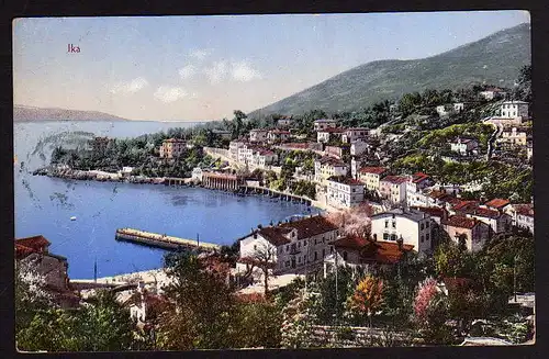 51783 AK Ika Kroatien Istrien 1912 bei Rijeka