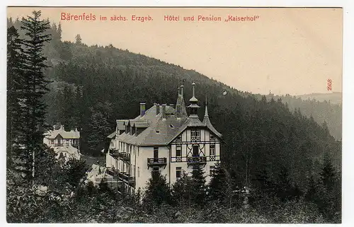 42257 AK Bärenfels Erzgebirge Hotel  Pension Kaiserhof