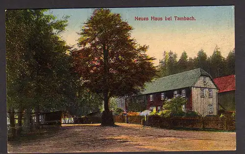 37323 AK Tambach HZGTH Gotha Neues Haus 1918