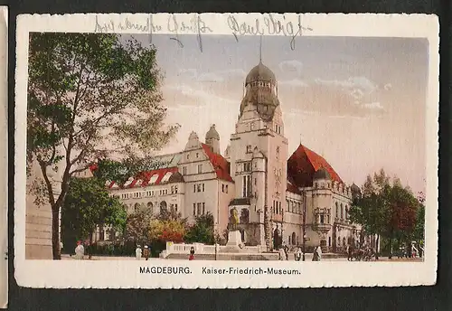 20228 AK Magdeburg Kaiser Friedrich Museum 1919