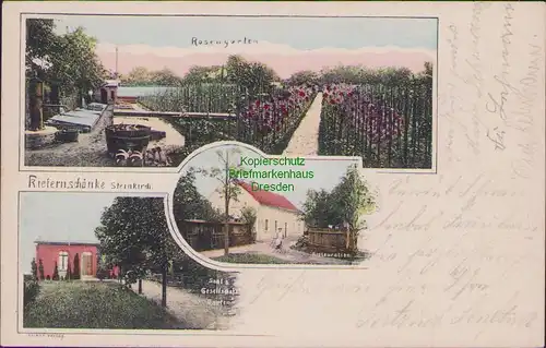 156210 AK Steinkirch Kreis Lauban 1908 Restauration Gasthaus Kiefernschänke