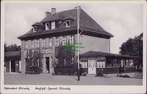 156243 AK Ostseebad Graal-Müritz Bahnhof um 1925