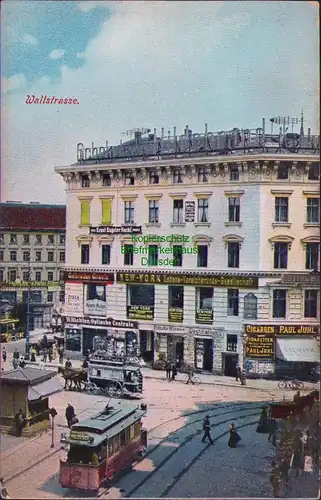 156352 AK Berlin Wallstraße um 1910 New York Lebensversicherung Cigarren Paul