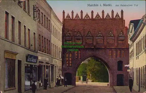 152980 AK Malchin i. Meckl. Am Kalenschen Tor 1914