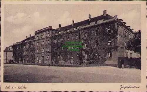 156020 AK Olesnica Oels i. Schles. Jägerkaserne 1943