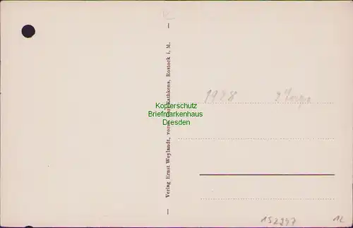 152947 AK Rostock Kröpeliner Tor mit Wallanlagen 1928