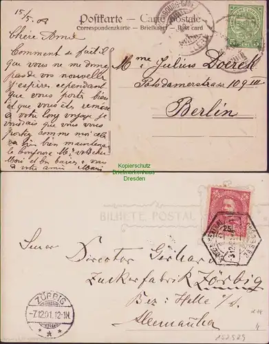 152929 2 AK Luxemburg 1901 Grossherzog Erbprinzessin Maria Adelheid Kinder