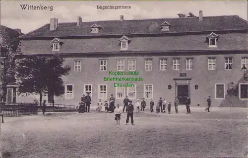 156086 AK Wittenberg 1910 Bugenhagenhaus