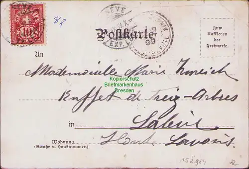 152984 AK Dreyfus Affäre Justizskandal Frankreich Rennes 1899 Künstlerkarte F. F