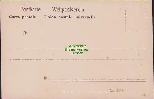 152822 AK Elstertal Vogtländische Schweiz Litho um 1900 Steinicht Künstlerkarte