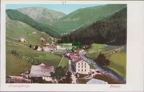 152820 AK Riesengebirge Petzer um 1900