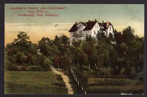 69164 AK Kleckerwald P. Jesteburg Gasthaus Waldfrieden