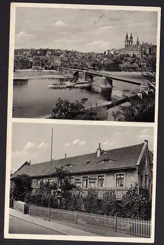 68314 AK Weinstuben Winzerhaus Meißen 1937 Vorbrückerst