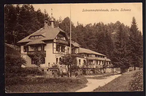 67220 AK Schrammsteinbaude Restaurant 1919