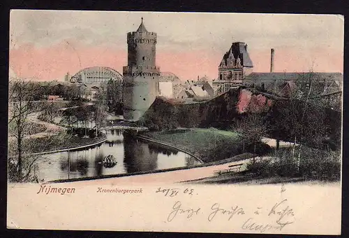 67379 AK Nijmegen Kronenburgerpark 1902, gelaufen Berg en Dal