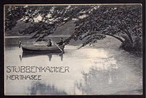 67161 AK Stubbenkammer herthasee Ruderboot 1906