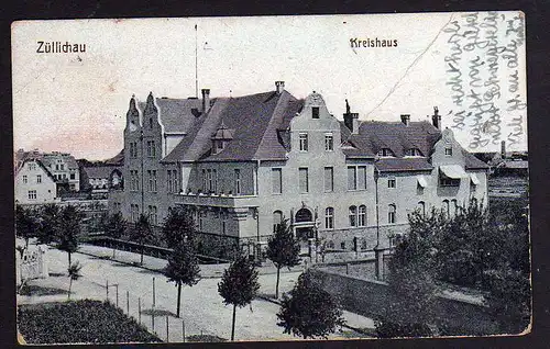 66380 AK Sulechów Züllichau Kreishaus 1944