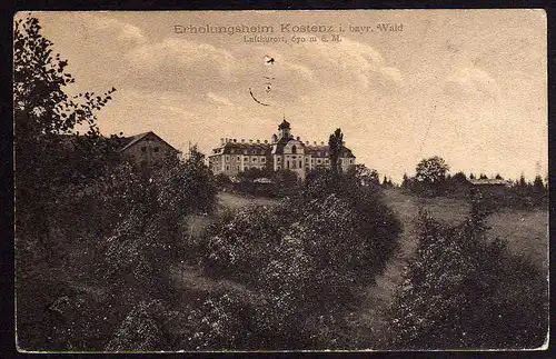 66392 AK Erholungsheim Kostenz Bayr. Wald 1907