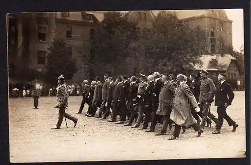 65319 AK Militär Pickelhaube Parade Feier ca. 1930