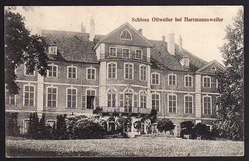 64882 AK Schloss Ollweiler bei Hartmannsweiler1915 Feld