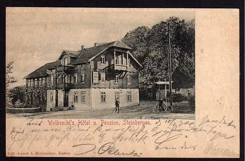 64199 AK Steinbergen Wohlbrechts Hotel Pension 1901