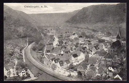 63541 AK Geislingen an der Steige 1906 Panorama