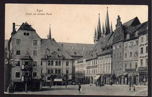 60180 AK Eger Unterer Markt 1918