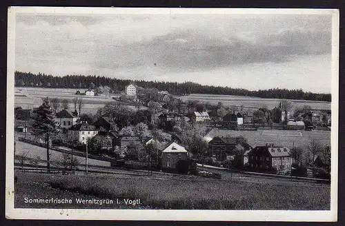 52705 AK Wernitzgrün i. Vogtl. Um 1935