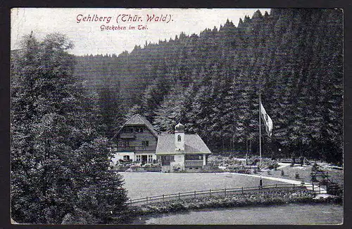 52730 AK Gehlberg Suhl Thüringen Thür. Wald 1921 Glöckchen im Wald