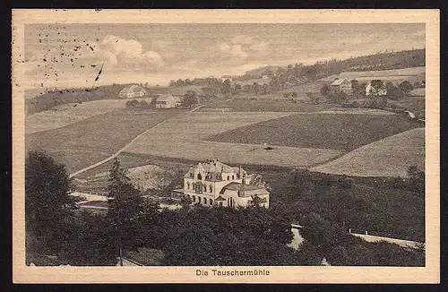 52773 AK Aue Tauschermühle 1912 Gasthaus