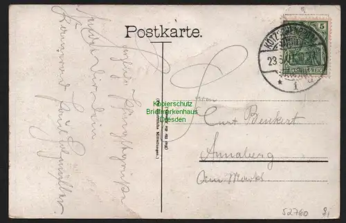 52760 AK Schweizerhaus bei Döbeln Post Niederstriegis 1907