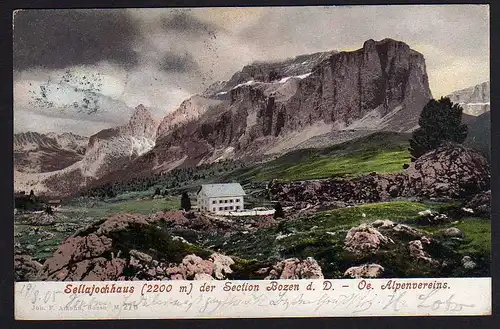 51665 AK Sellajochhaus Section Bozen 1905