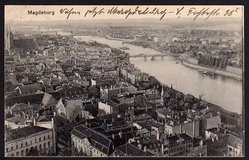 50722 AK Magdeburg Total 1914