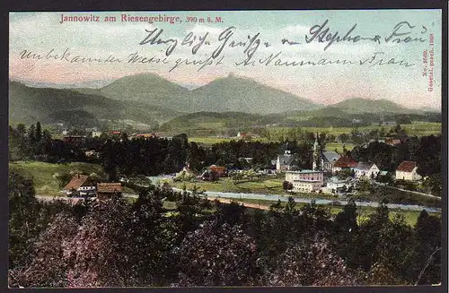 50669 AK Jannowitz am Riesengebirge 1910