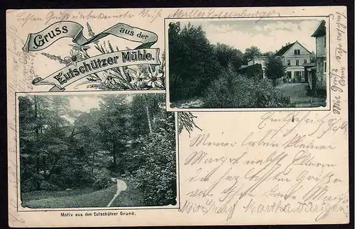 50731 AK Eutschützer Mühle Bannewitz 1900