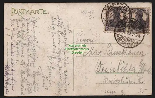 50664 AK Schmelzgrube bei Jöhstadt Erzgebirge 1920