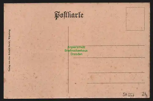 50557 AK Oberalterheim Schule Gasthaus um 1910