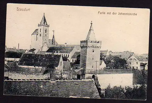 50431 AK Stassfurt Johanniskirche um 1910