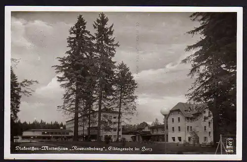 50217 AK Elbingerode Diakonissen Mutterhaus Neuvandsburg um 1935