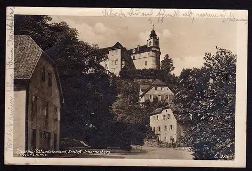 50417 AK Jauernig Ostsudetenland Schloß Johannesburg 1944