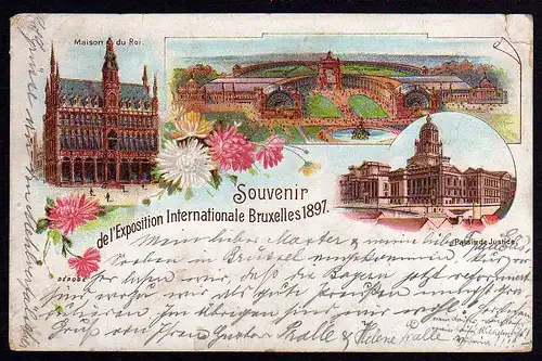 50094 AK Bruxelles del Exposition Internationale 1897