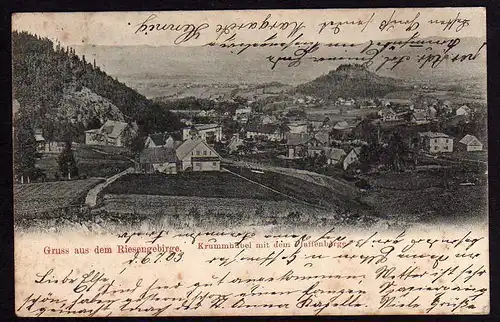 43626 AK Krummhübel Pfaffengebirge Riesengebirge 1903