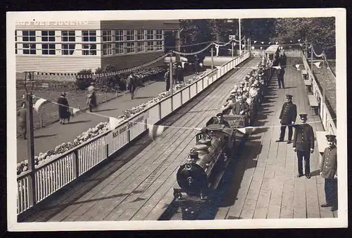 43275 AK Düsseldorf Liliputbahn Große Ausstellung 1926