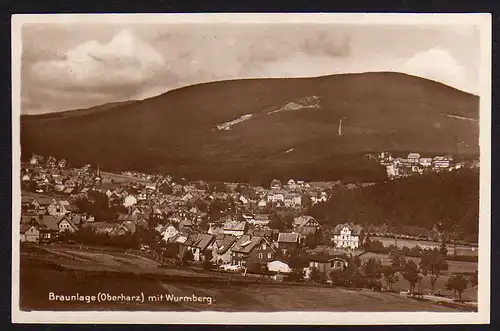 43444 AK Braunlage Oberharz Wurmberg 1927